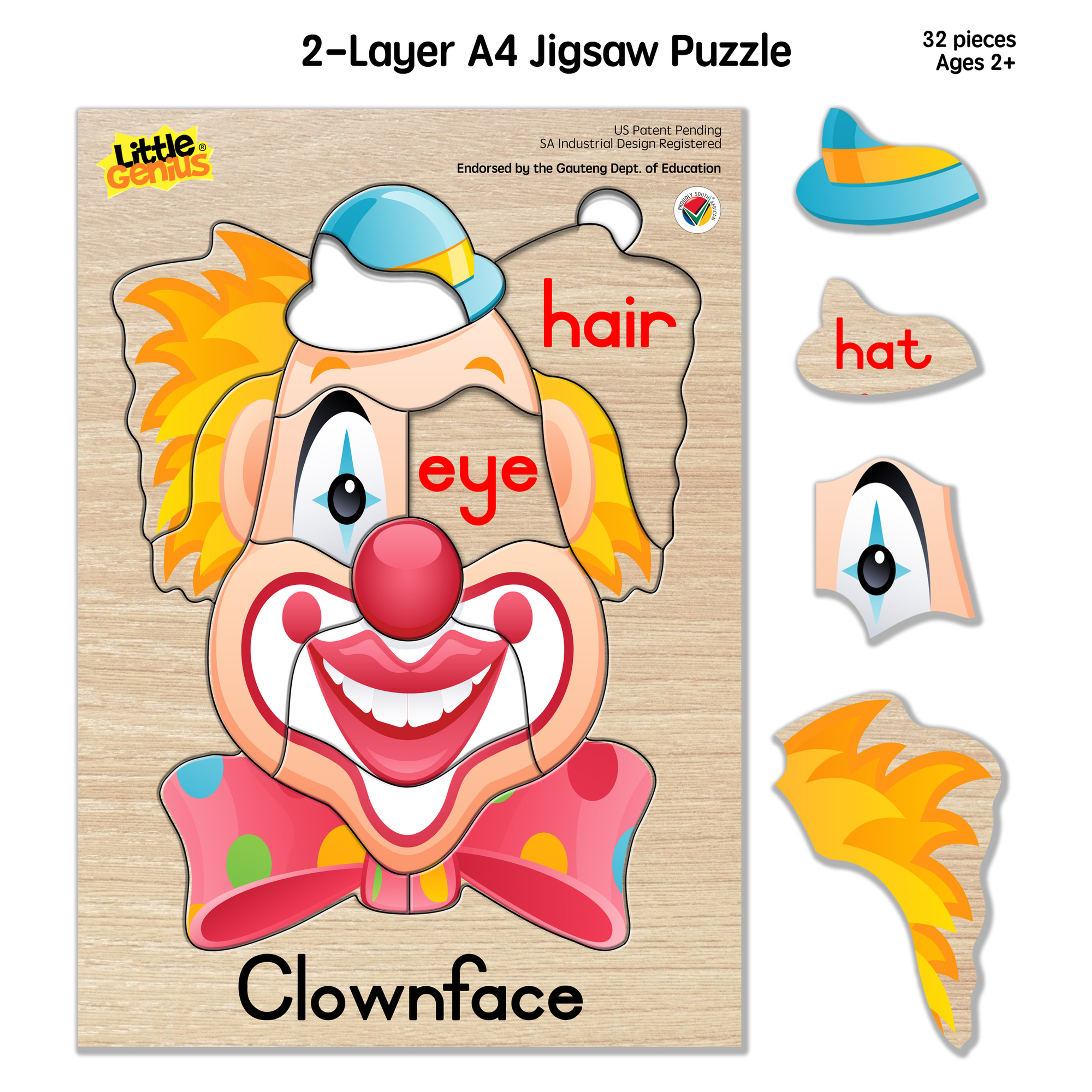 Clownface with English