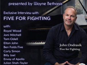 Piano Garden Presented by Wayne Bethanis - John Ondrasik - Five for Fighting