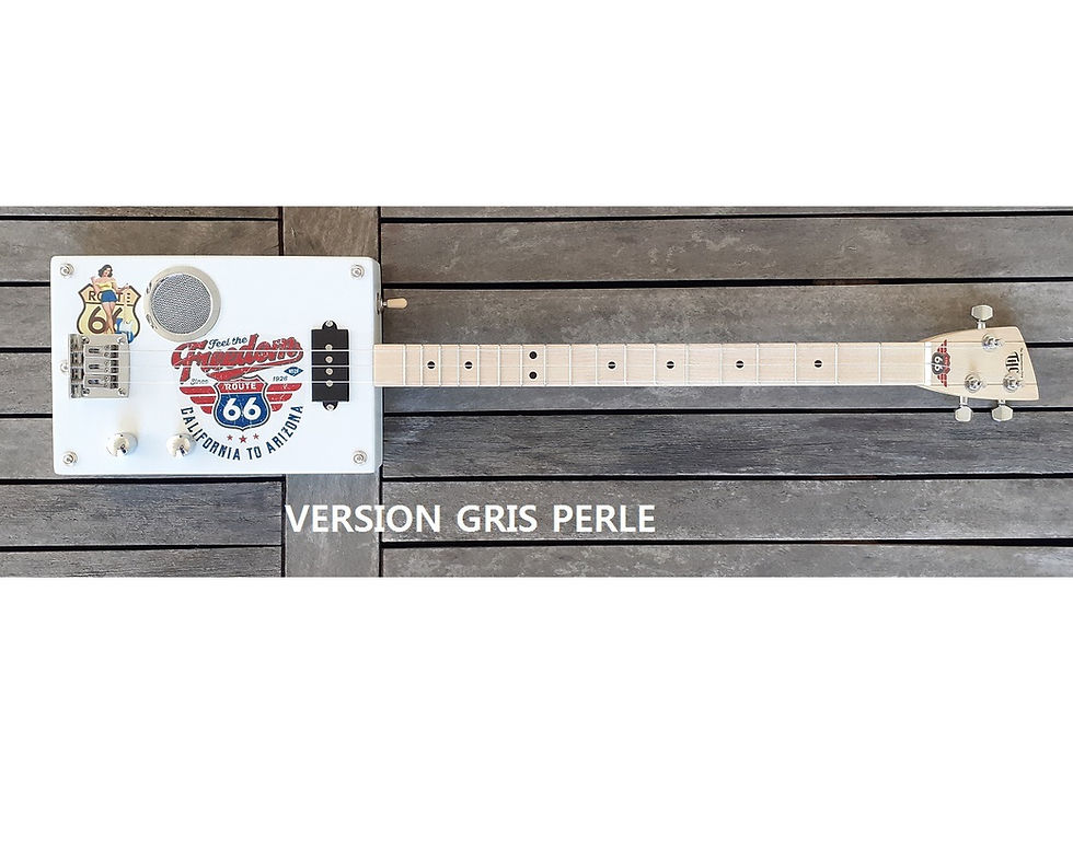 Miniature : Box Guitar " Route 66 "