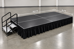 Heyday Stage Image 16FT x 8FT x 1FT or 2FT