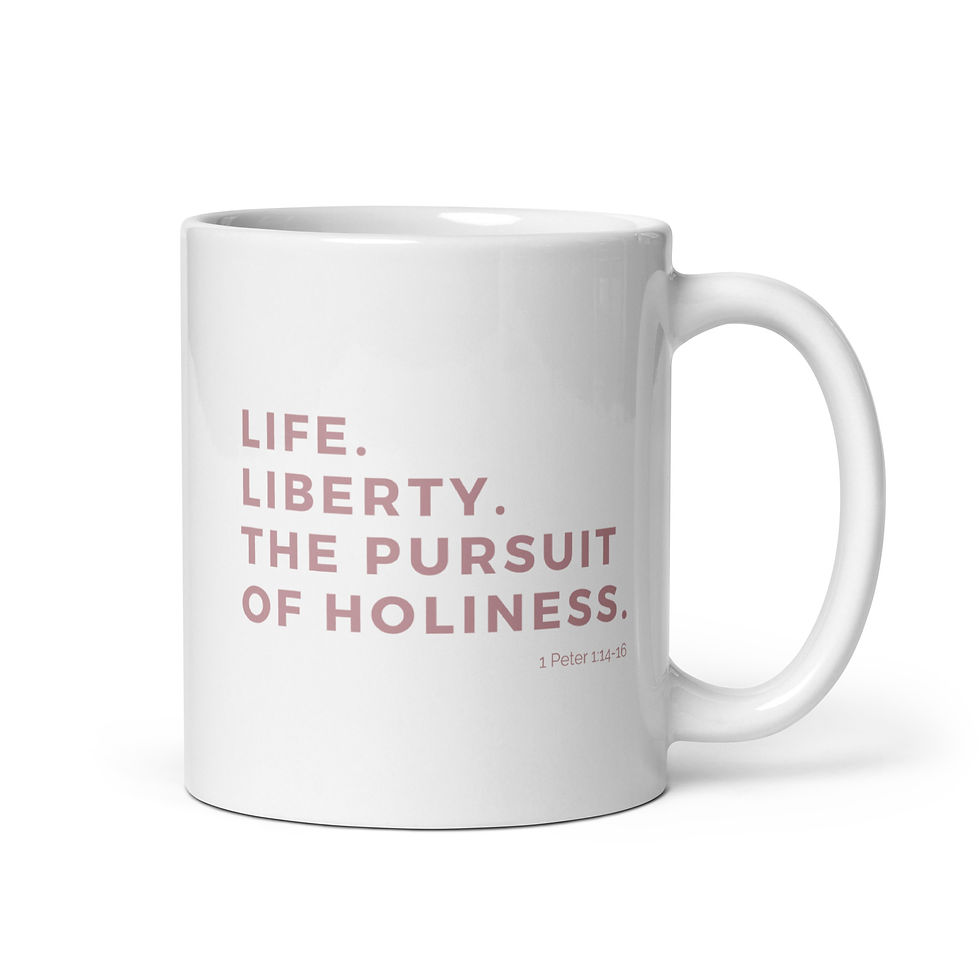 Pursuit of Holiness Mug Rose