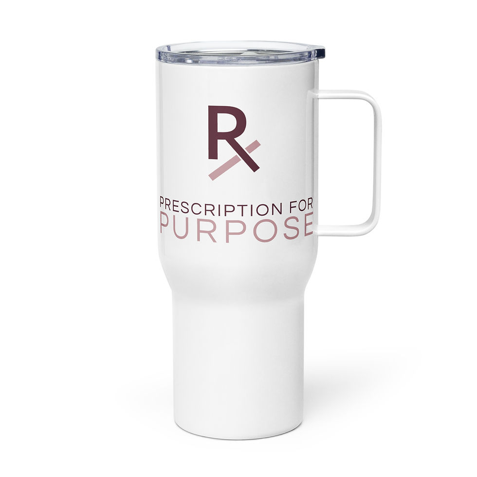 Rx For Purpose Travel Mug