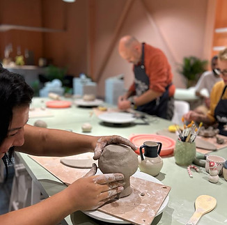 Handbuilding Pottery Class in Dubai 