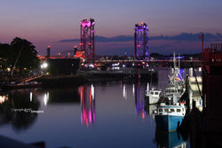 Memorial Bridge Reflections - Portsmouth NH