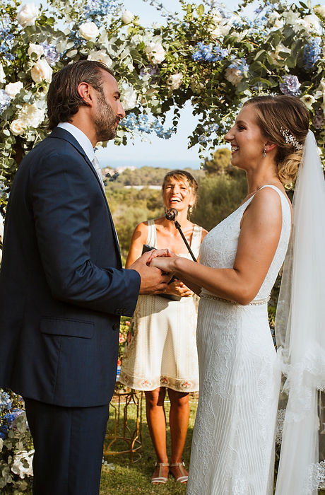 Wedding ceremony Castle Bendinat Mallorc