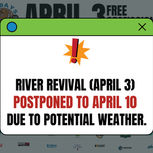 Fridays on the Flint postponed