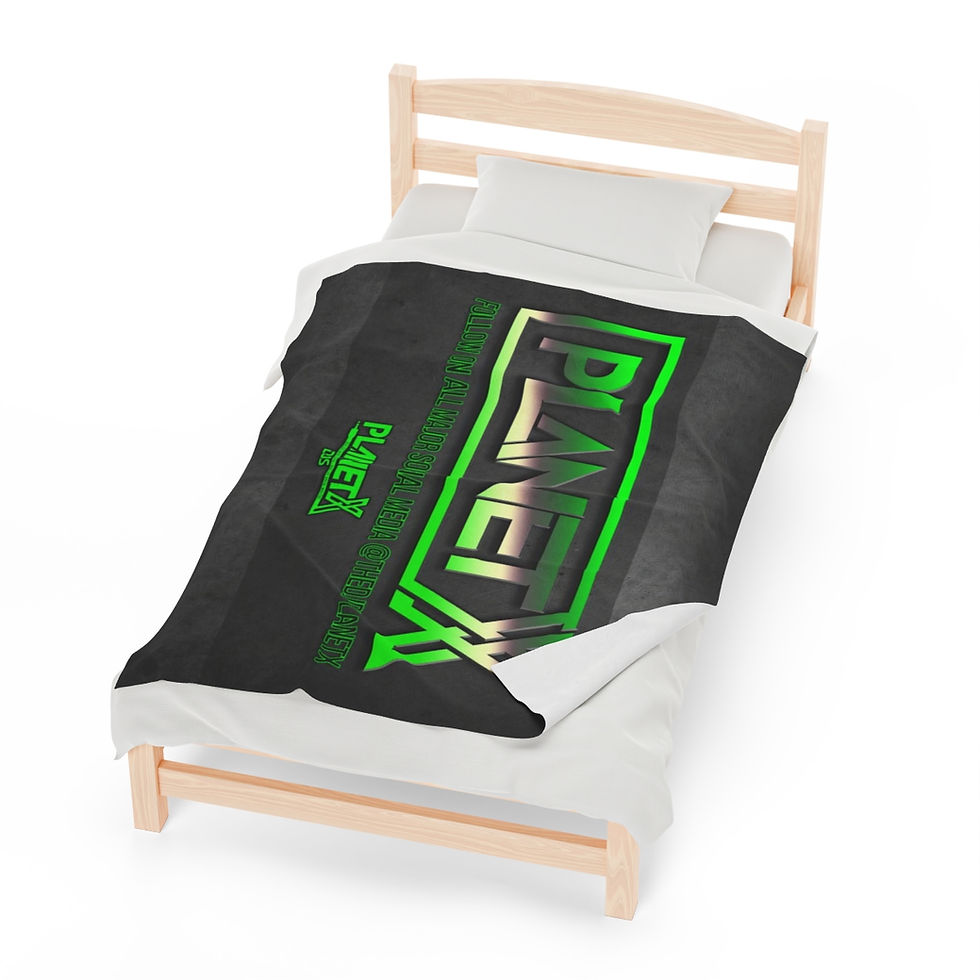 Thumbnail: DJ Planet X Velveteen Plush Blanket