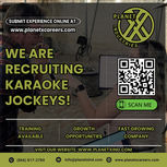 NOW HIRING: KARAOKE JOCKEYS (KJs)