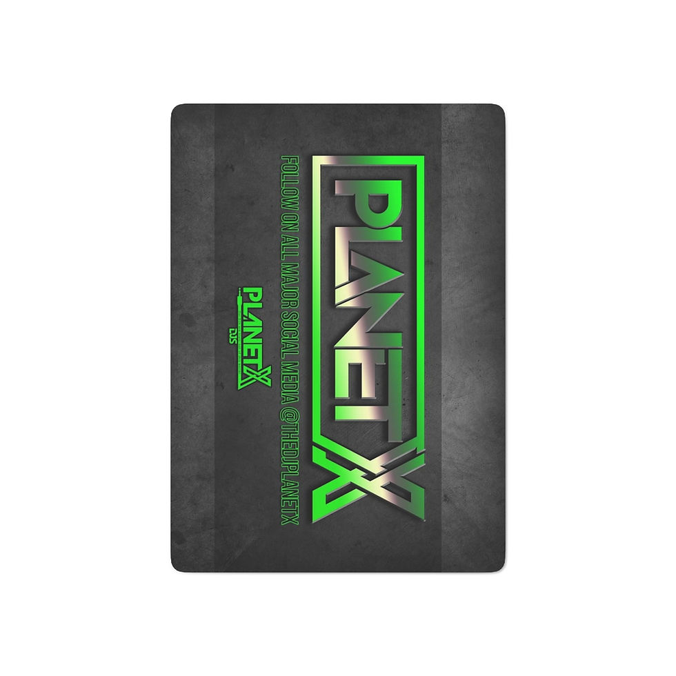 Thumbnail: DJ Planet X Custom Poker Cards