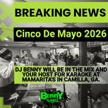 CINCO DE MAYO KARAOKE PARTY ALERT