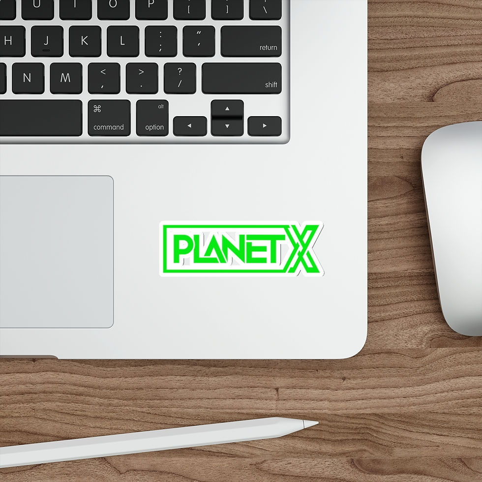 Thumbnail: DJ Planet X Die-Cut Stickers