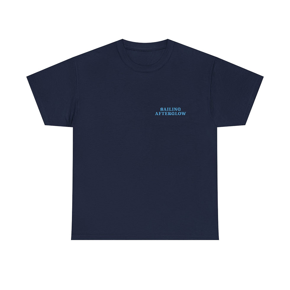 Thumbnail: Sailing Afterglow Cotton Tee (Unisex)