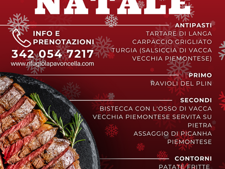 Un Natale Gustoso al Rifugio della Bistecca