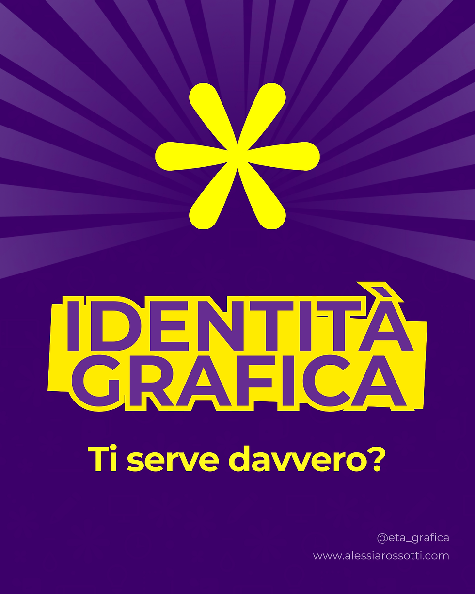 Identità grafica coordinata per brand e attività professionale