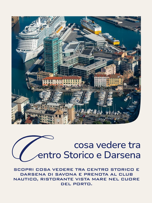 Ristorante Savona: Centro Storico e Darsena
