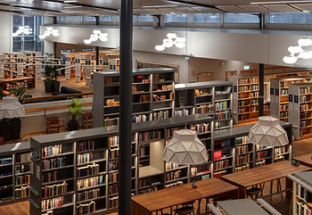 Skolbelysning hos Luleå Tekniska Högskola.
