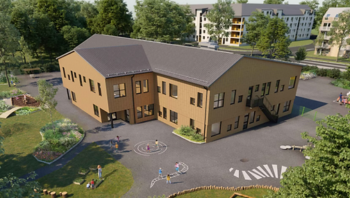 Konceptbild för nya förskolor