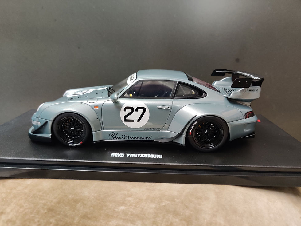Miniature : Porsche 911 RWB Yuiitsumuni GT522 Gt Spirit 1:18e.