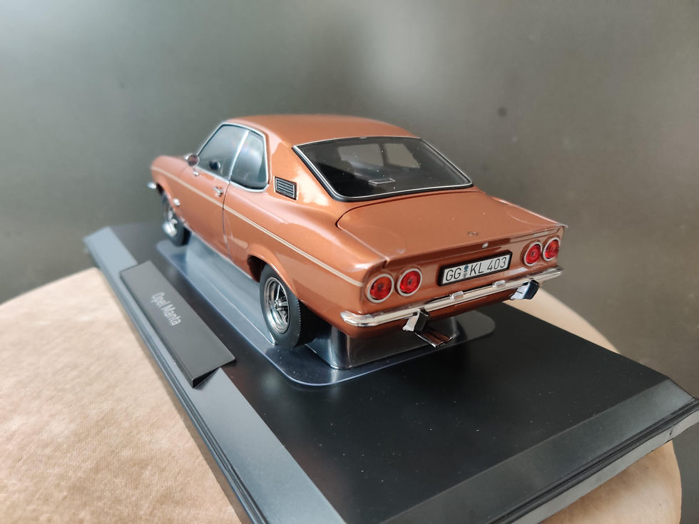Miniature : Opel Manta 1970 Norev 1:18e