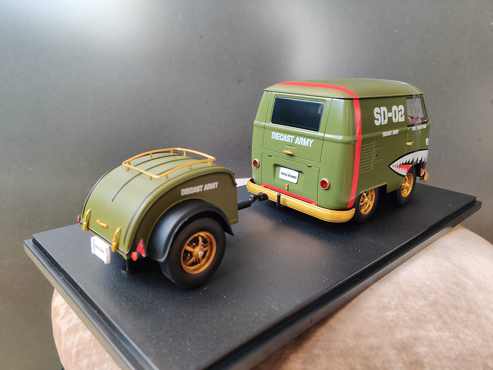 Miniature : Volkswagen Kool kombi army fighter 1950 Solido 1:18