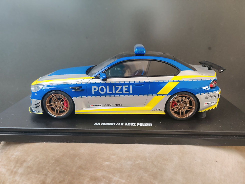 Thumbnail: BMW Ac Schnitzer ACS2 Polizei GT573 Gt Spirit 1/18e