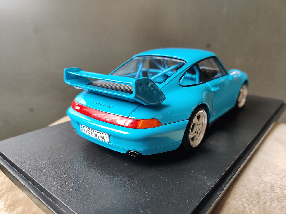 Miniature : Porsche 911 (993) Clubsport Solido 1:18.