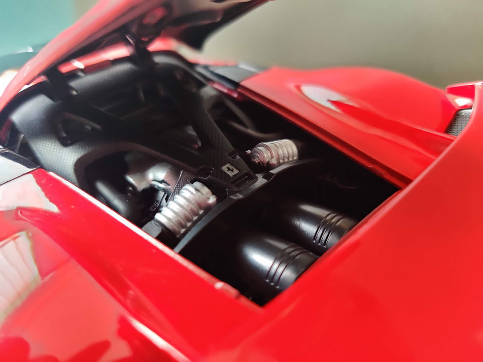 Thumbnail: Ferrari F80 Bburago Signature series 1/18e
