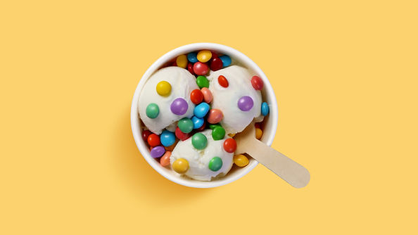Ice Cream with Candy