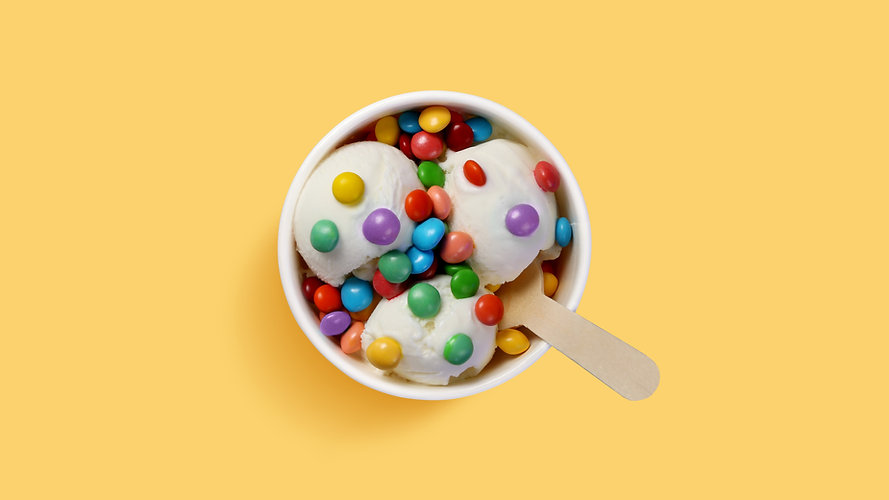 Ice Cream with Candy