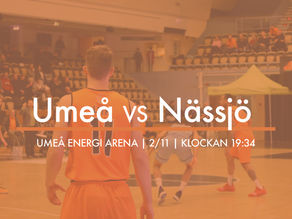 Hemmapremiär mot Nässjö Basket