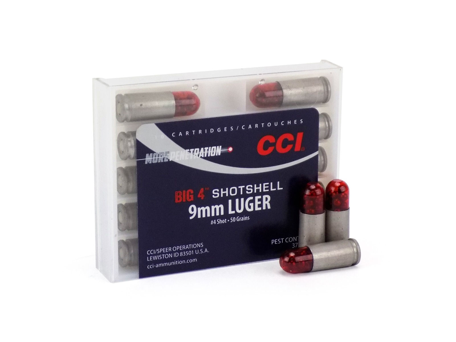 CCI Big 4 9mm 45 Gr Shotshell (Case)