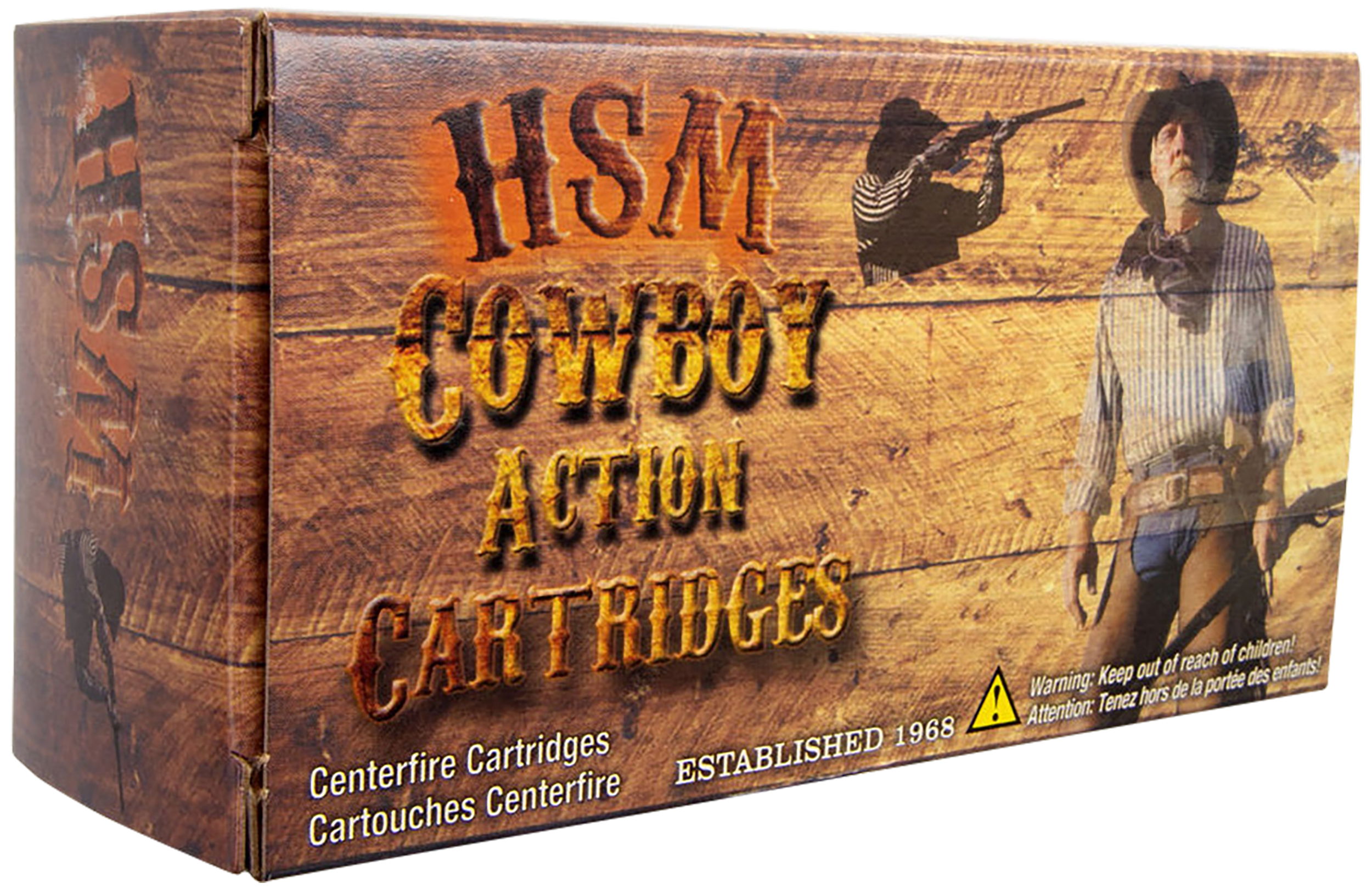 Hsm Cowboy Action 32-20 Win 115 Gr Round Nose Flat Point (Box)