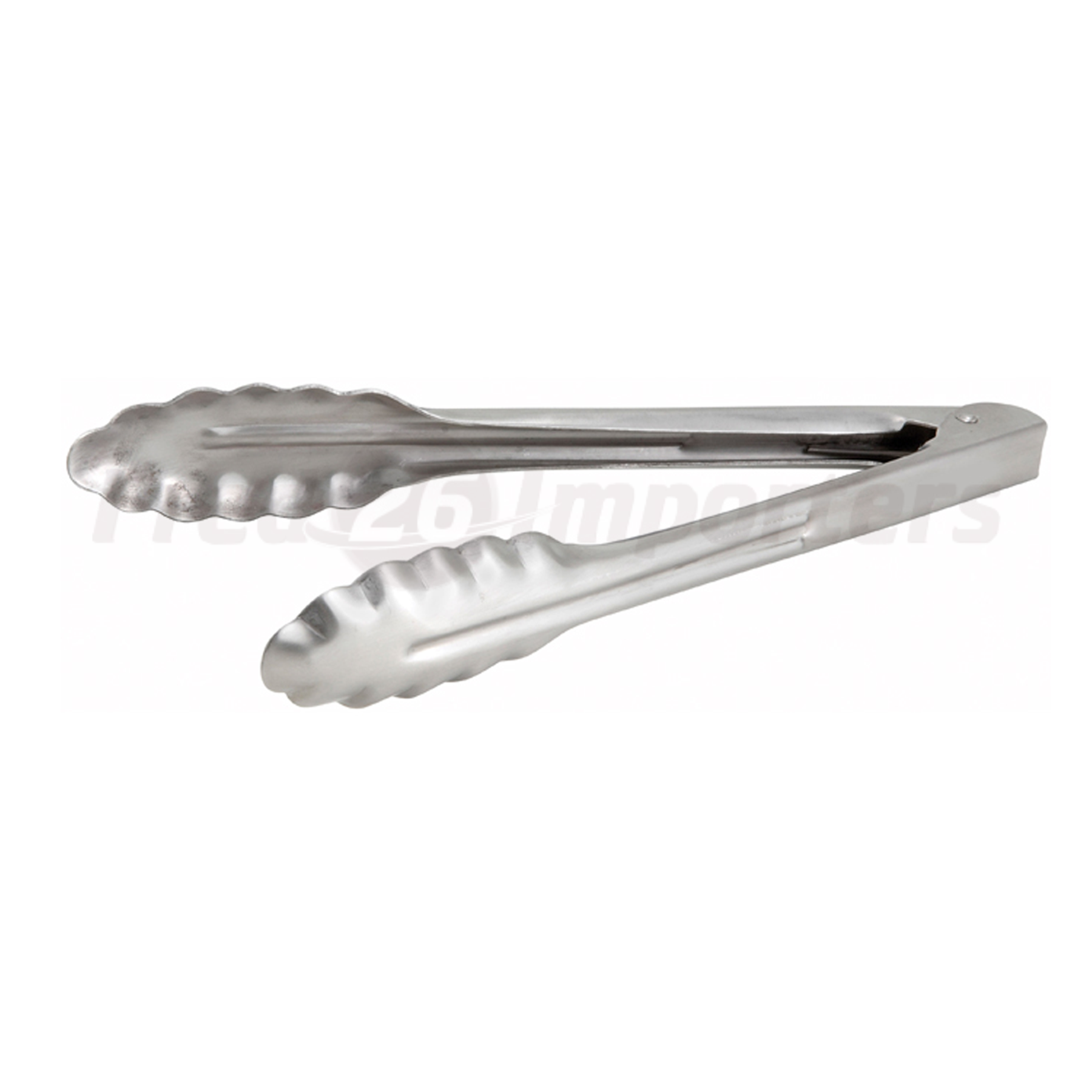 12" Stainless Steel Utility Tongs, Extra Heavyweight
