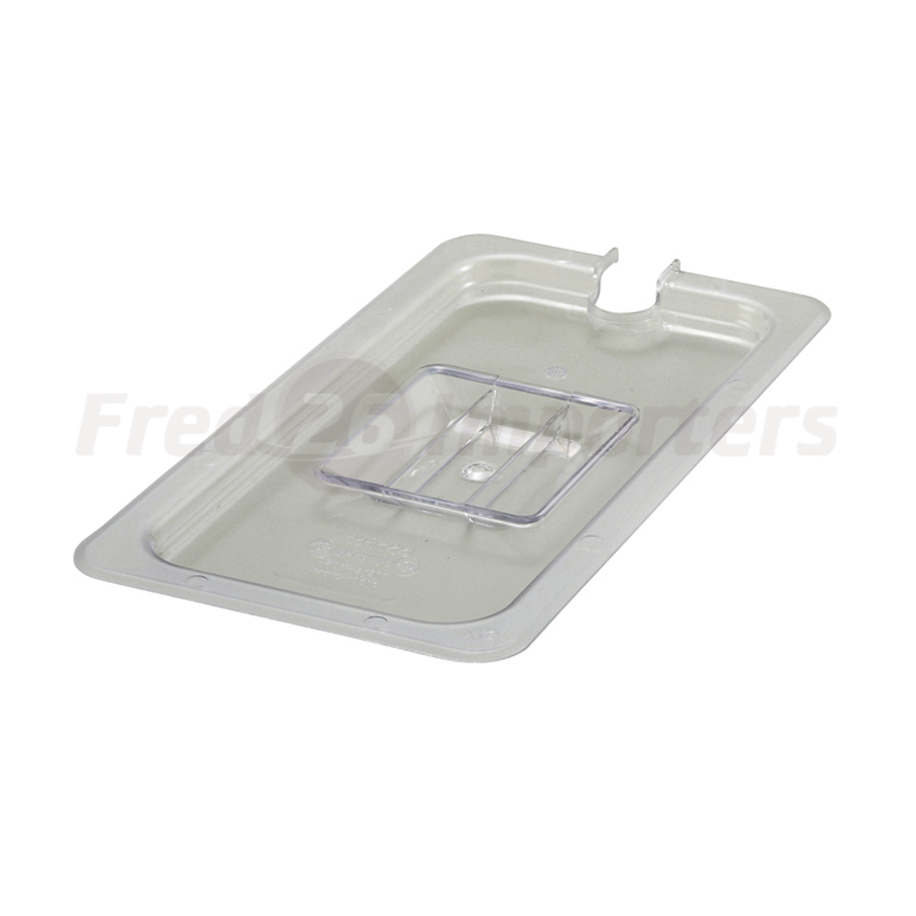 Third Size Slotted Cover for Polycarbonate Food Pan
