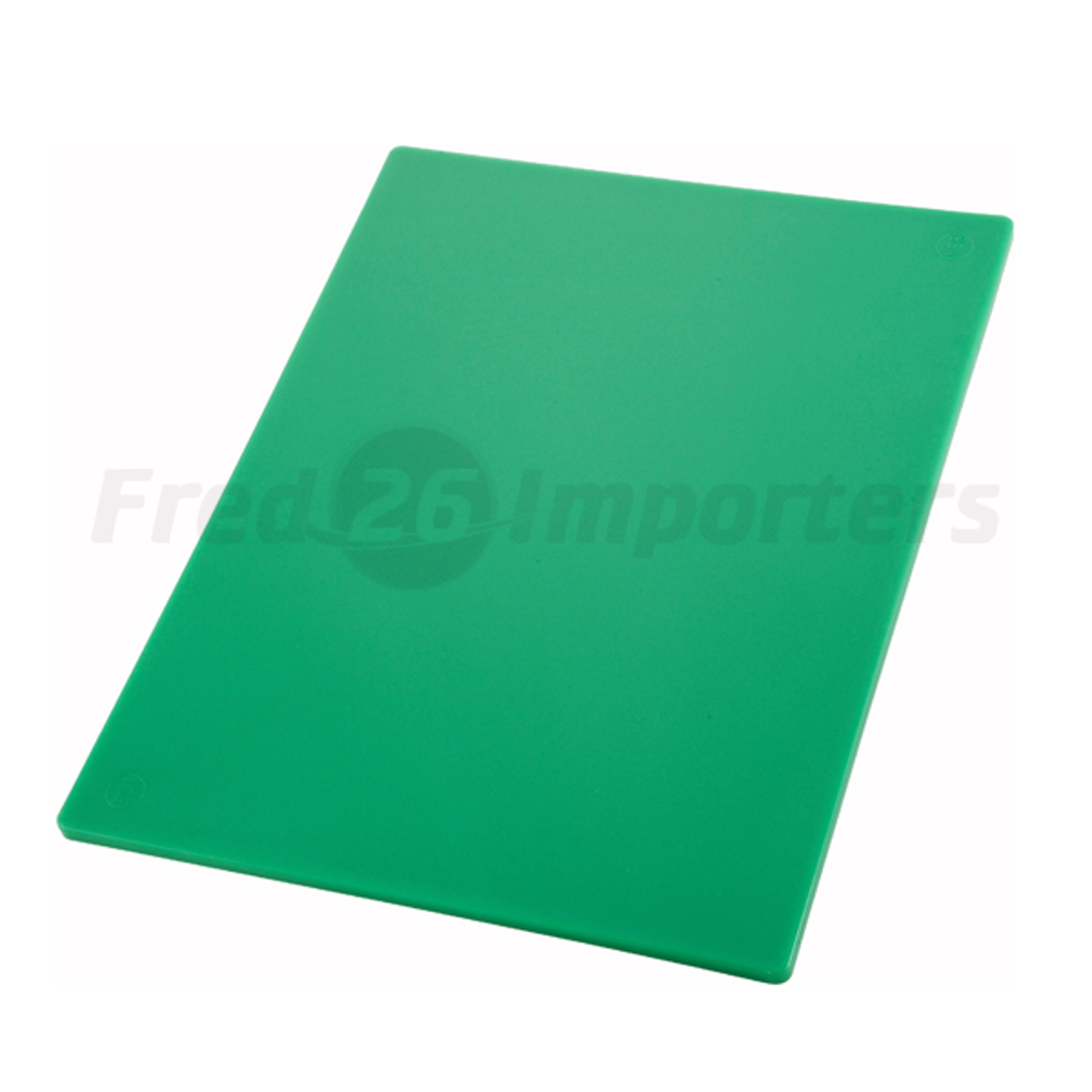 12" x 18" x 1/2" HAACP Color-Coded Cutting Board, Green