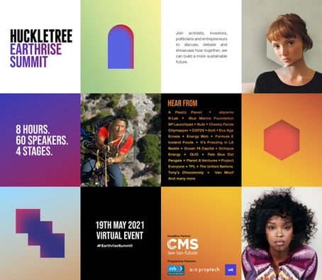 Inside The Earthrise Summit, Huckletree's 1st Virtual Sustainability Festival
