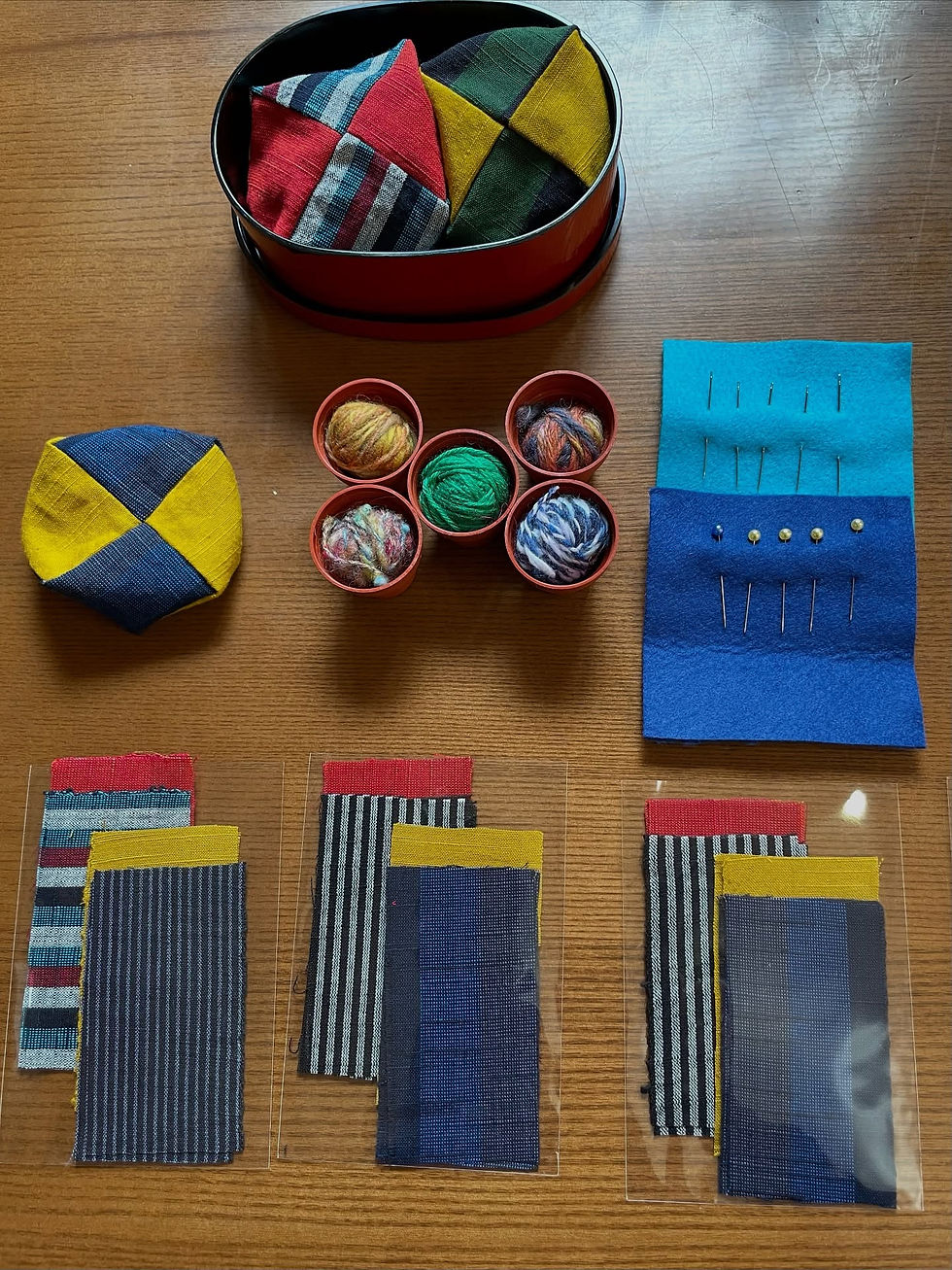 『ちくちくの日』お手玉づくり