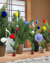 「ミニツリー&オーナメント作り」開催しました