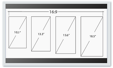 Open Frame Sizes 1