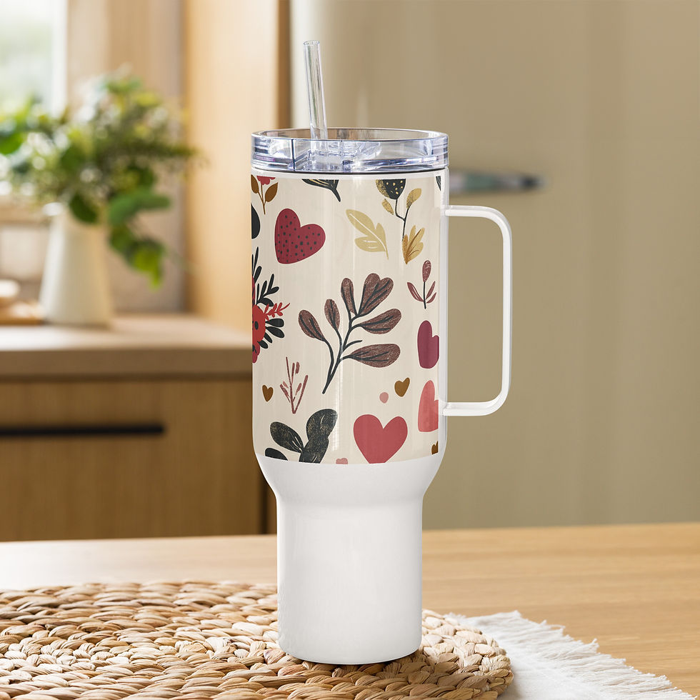 Thumbnail: Travel Mug with a Handle