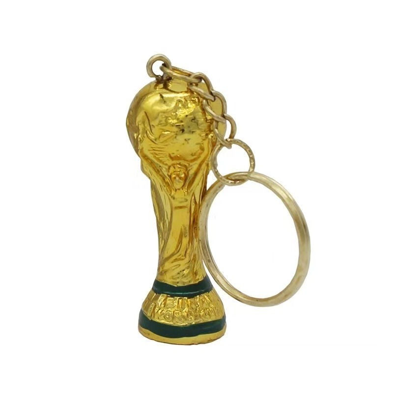 Metal Trophy Keychain Sports Game Winer Prizes Keyring Birthday Party Football S