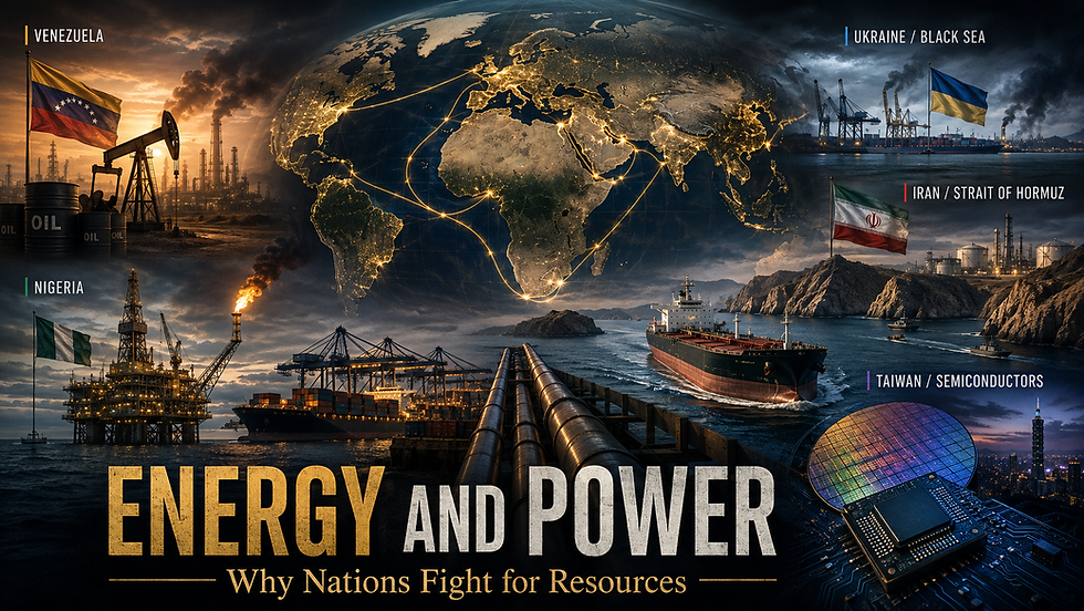 A world fighting for resources