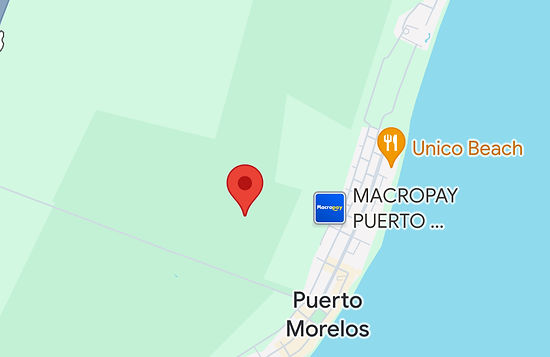 Ubicación Puerto Morelos