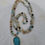 Thumbnail: Amazonite Long Necklace With Druzy