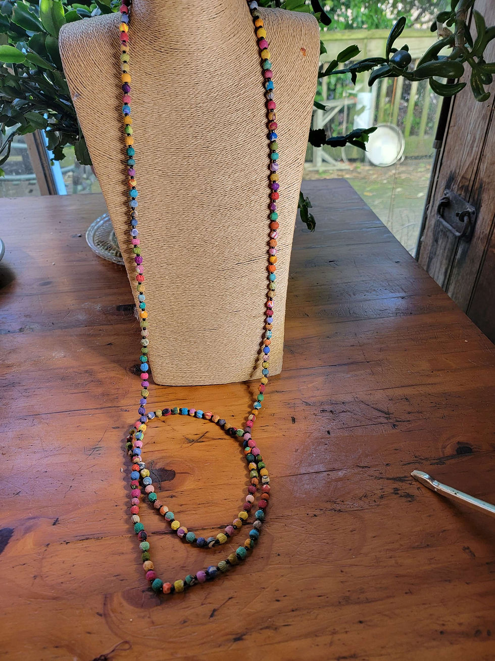 Thumbnail: Kantha Long Necklace