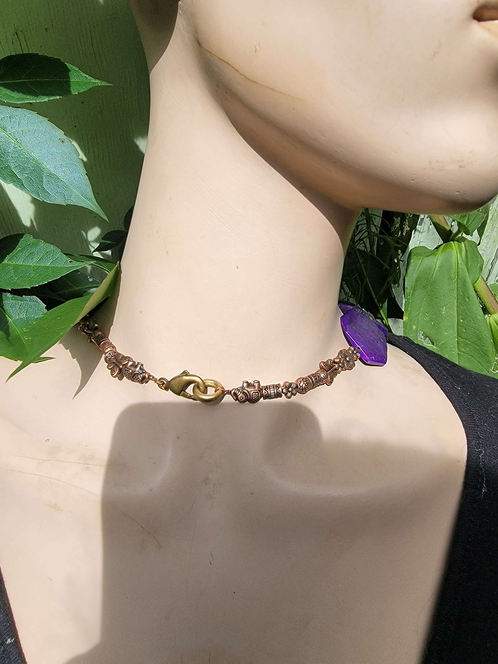 Thumbnail: Purple Jasper With Firey Copper