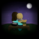 To The Moon And Back Digital Art Version