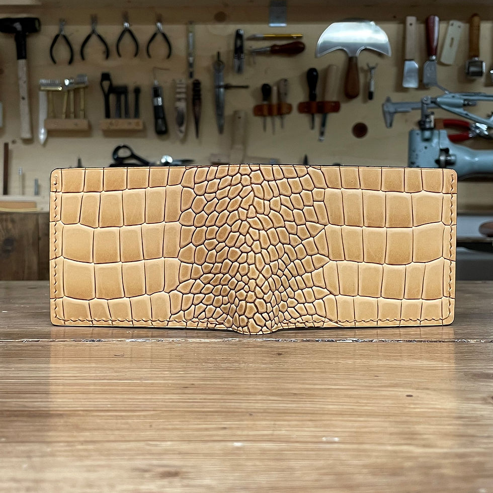 Miniatura: Classic cocco - portafoglio in pelle con portamonete
