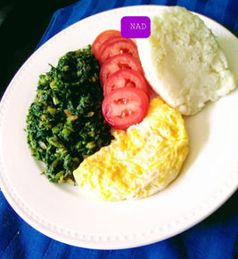 corn meal with kales and fried egg.jfif