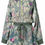 Thumbnail: Hannah Banana Camo & Roses Hooded Long Sleeves Girls Romper